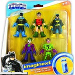 Fisher-Price Imaginext DC Heroes & Super Villains Batman Robin Batgirl Joker Riddler  B07GQ4SSB3